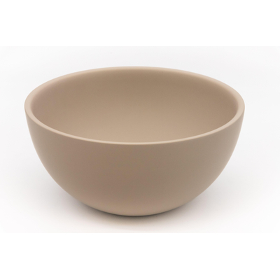 Zeza Element Waskom - 25x25x12cm - solid surface - mat beige OUTLETSTORE