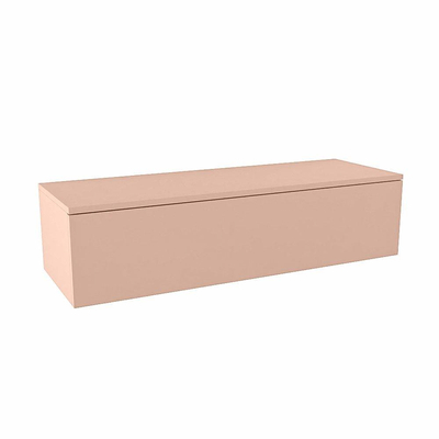 Mondiaz ALAN MODULE Wastafelonderkast - 120x41x30cm - 1 lade - push to open - Rosee
