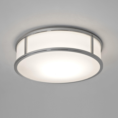 Astro Mashiko 300 Round Plafondlamp 9cm IP44 fitting E27 chroom