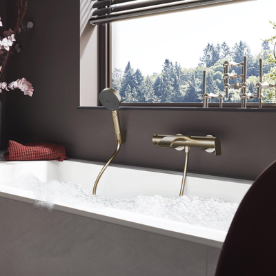Hansgrohe Vivenis eengreeps badmengkraan opbouw Brushed Bronze