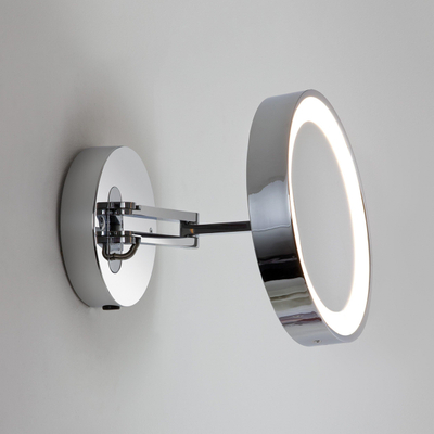 Astro Catena make-upspiegel – 5x vergrotend – LED-verlichting – Chroom