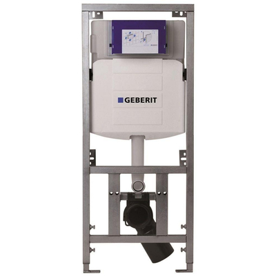 Geberit UP320 inbouwreservoir met Burda frame - frontbediening - dual flush - met Burda isolatiemat OUTLETSTORE