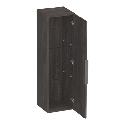 BRAUER Elevate armoire de salle de bains - 120x35x35cm - sans poignée rapportée - 1 porte - ouverture à gauche ou à droite - Driftwood