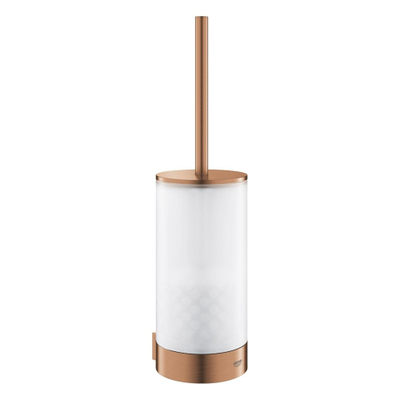 Grohe Selection Toiletborstelhouder - wandmontage - rond - open - brushed warm sunset (koper)