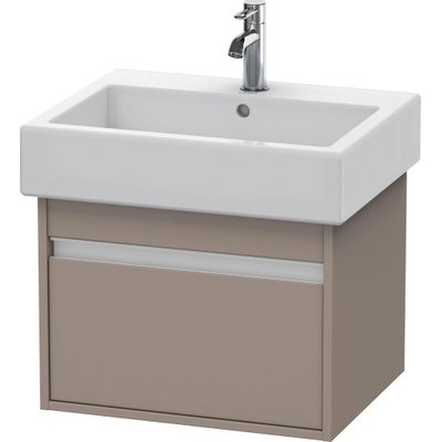 Duravit Ketho Meuble sous-lavabo avec 1 tiroir 55x44x41cm pour Vero 045460 basalte