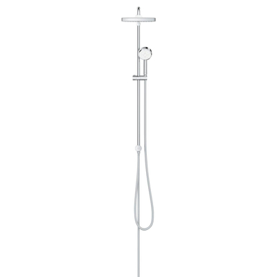 GROHE Tempesta cosmopolitan système 250 cubeflex colonne de douche avec vanne déviatrice pour montage mural chromé