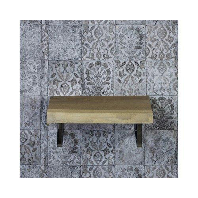 HR Badmeubelen Cadre de fontaine 21x12x2cm Set de 2 pièces Chromé