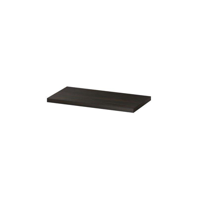 INK Topdeck Plan sous vasque 90x3.5x45cm pour meuble aspect bois Chêne intens