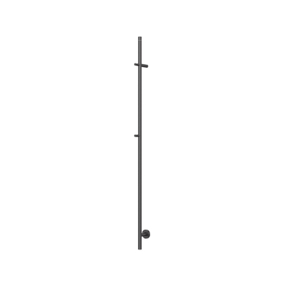 Wiesbaden Callista elektrische handdoekradiator - 150cm - 60 watt - gunmetal