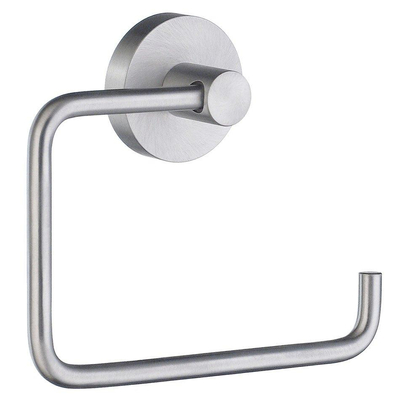 Smedbo Home Toiletrolhouder - zonder klep - geborsteld chroom