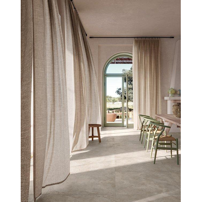 SAMPLE Terravito Favella Keramische wand- en vloertegel - 60x60cm - 9.0mm - gerectificeerd - Tortora