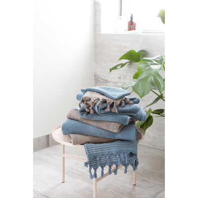 Walra Soft Cotton Washand set van 2 16x21cm 550 g/m2 Petrol OUTLETSTORE