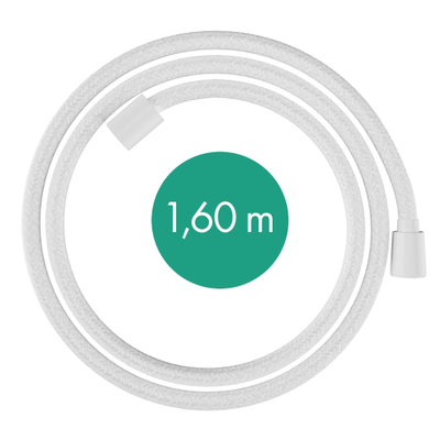 Hansgrohe Designflex Textiel - doucheslang - 160cm - wit