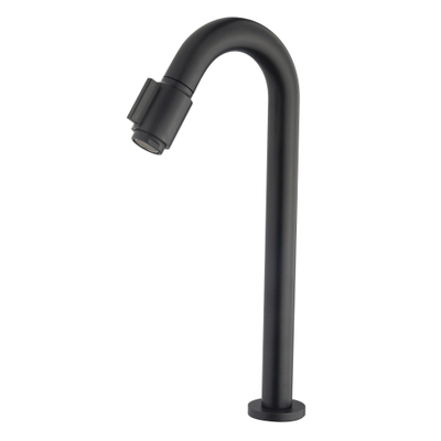 Wiesbaden Victoria luxe fonteinkraan XL 1/2'' mat zwart OUTLETSTORE