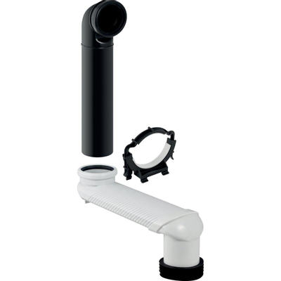 Geberit kit de raccordement pour cuvette au sol évacuation avec coude décalé
