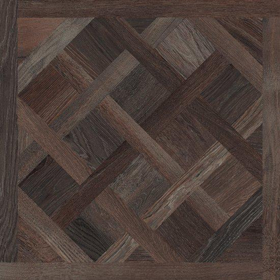 Kronos Les Bois Decor-strip - 80x80cm - 10.0mm - gerectificeerd - Mogano