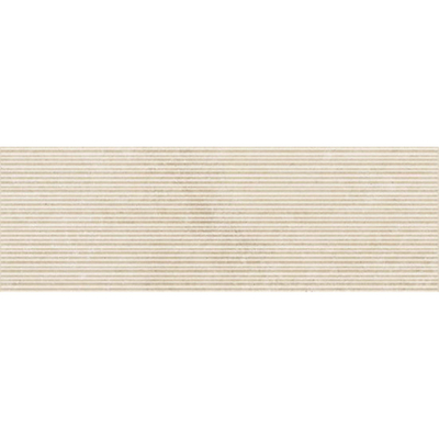 Marazzi Fabula Décor mural bande - 33.3x100cm - 10mm - Beige Mat (Brun)