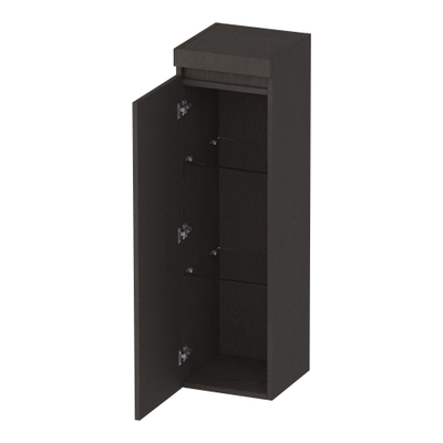 BRAUER Joy armoire de salle de bains - 120x35x35cm - 1 porte - sans poignée - ouverture à gauche - Timber Anthracite