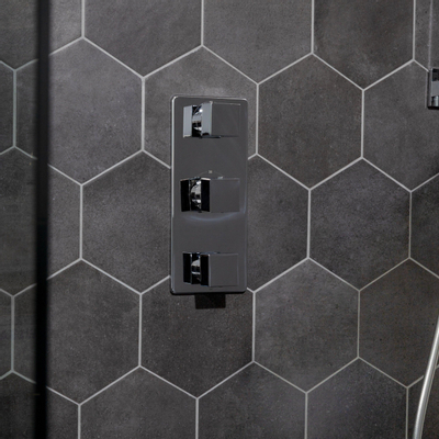 Ragno Rewind Carreau de sol et de mur hexagone 18x21cm 9.5mm R9 grès cérame Peltro