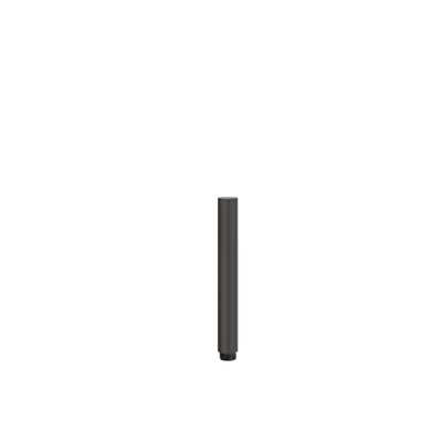 IVY Tribe Regendoucheset - inbouw - symmetry - 2-weg stop-omstel - 30cm plafondbuis - 20cm medium hoofddouche - houder met uitlaat - 150cm doucheslang - staafmodel handdouche - RVS316 - geborsteld carbon black PVD