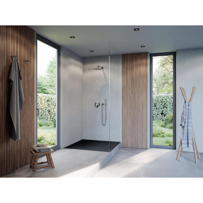 Duravit Sustano Douchebak - 120x120x3cm - Vierkant - DuraSolid - mat antraciet