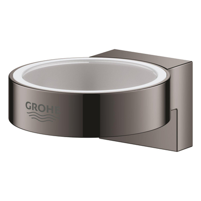 Grohe Selection Wandhouder - voor zeepdispenser/glas - hard graphite (antraciet)