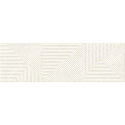 Colorker Pacific Decor-strip - 31.6x100cm - 10.4mm - gerectificeerd - Bone square
