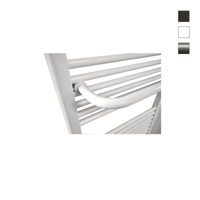 Sanicare Barre porte-serviette - 35cm - radiateurs design - blanc