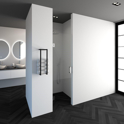 BRAUER Void nisdeur helder glas 60x200 omkeerbaar incl. glascoating chroom