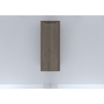 H&R Badmeubelen Juice Halfhoge kast - 40x35x100cm - met ronde hoeken - 1 deur - rechtsdraaiend - charleston