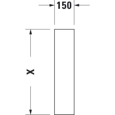 Duravit Philippe Starck 3 Colonne de lavabo