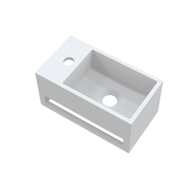 Best Design Mona Lavabo à gauche incl. porte-serviettes Just Solid 33x18x16cm