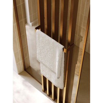 Riho Define Inloopdouche - 90x40x200cm - L vorm - met Define Deco Screen - incl. handdoekrek - Copper mat