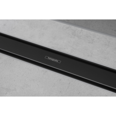 Hansgrohe RainDrain Match douchegoot - 100cm - mat zwart