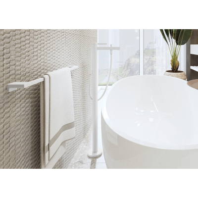 Hansgrohe Finoris Badkraan - vrijstaand - met douchegarnituur - mat wit