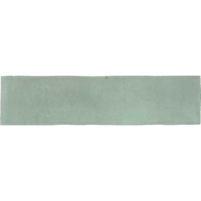 Douglas Jones Atelier Carrelage mural 6x25cm 10mm pâte blanche Vert D'Eau
