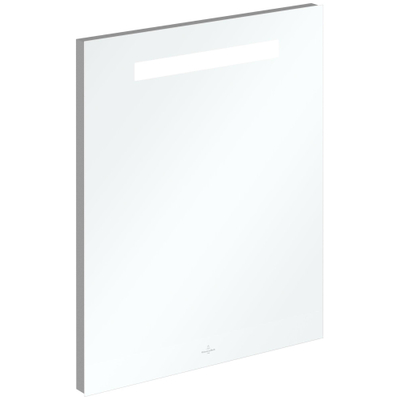 Villeroy & Boch More to see one spiegel - met geïntegreerde led verlichting - 50x60cm - inclusief bevestiging - Glass (glans wit)