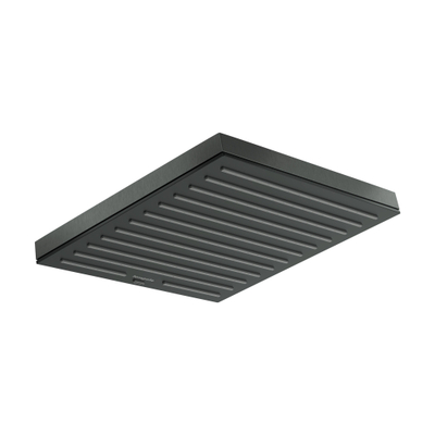 Hansgrohe Pulsify E douche de tête - 26x26cm - 1 jet - brushed black chrome (noir)