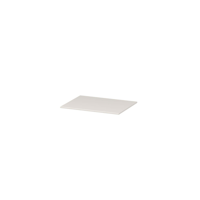 INK Topdeck Wastafelblad - 90x45x2cm - tbv onderkast - MDF lak - Hoogglans wit