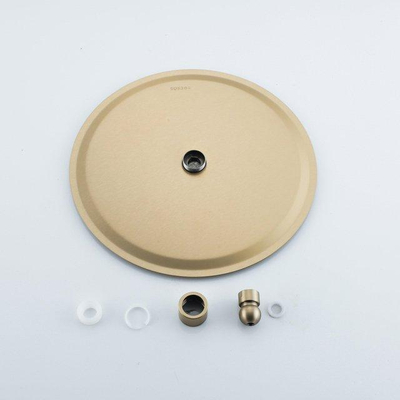 FugaFlow Efficiente Sobrado Hoofddouche 20cm goud mat