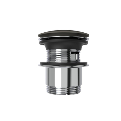 Arcqua bonde clic-clac - baignoire - 1 1/2 avec trop-plein - quartz gris mat