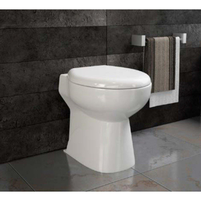 GO by Van Marcke toilette au sol avec broyeur avec double chasse 2/44 litres avec abattant