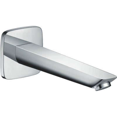 Hansgrohe Logis Baduitloop - 19.5cm - hoogglans chroom