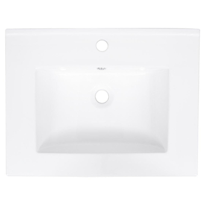 Differnz Bolo Ensemble salle de bains 61x50x46cm FSC MFC board et céramique Blanc