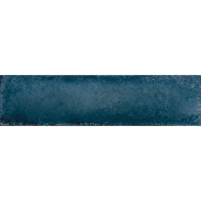 Viva Metal Brick Carrelage mural 6x24cm 9.5mm Blue