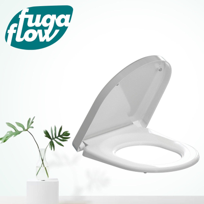 FugaFlow Abattant WC déclipsable et softclose compatible avec Duravit Starck 3 blanc brillant