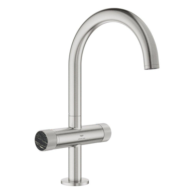 Grohe Atrio private collection L-size wastafelmengkraan m/grepen supersteel