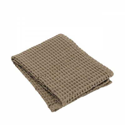 Blomus Caro Handdoek - breedte 50cm - lengte 100cm - Tan (bruin)
