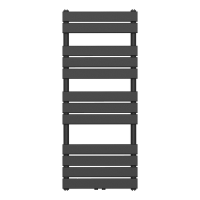 Belrad Handdoekradiator - middenaansluiting - 1200X600mm - Zwart