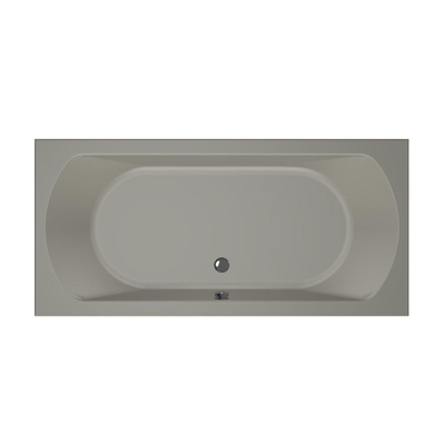 Xenz Lagoon Duobad - 190x90x53 - afvoer Midden - acryl - cement